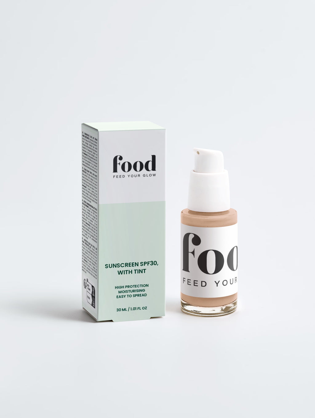 Sunscreen SPF30, with tint