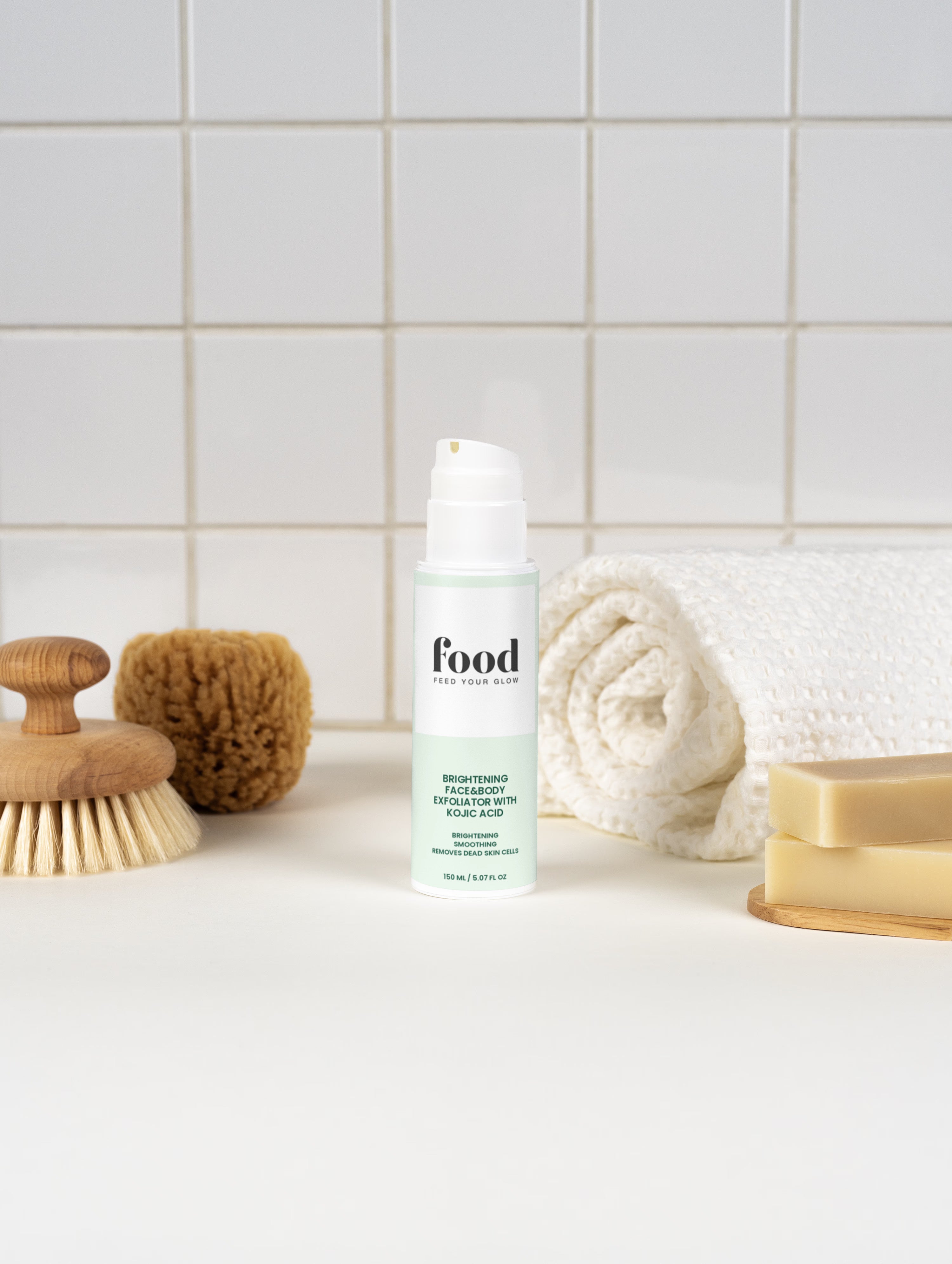 Brightening Face&Body Exfoliator with Kojic Acid